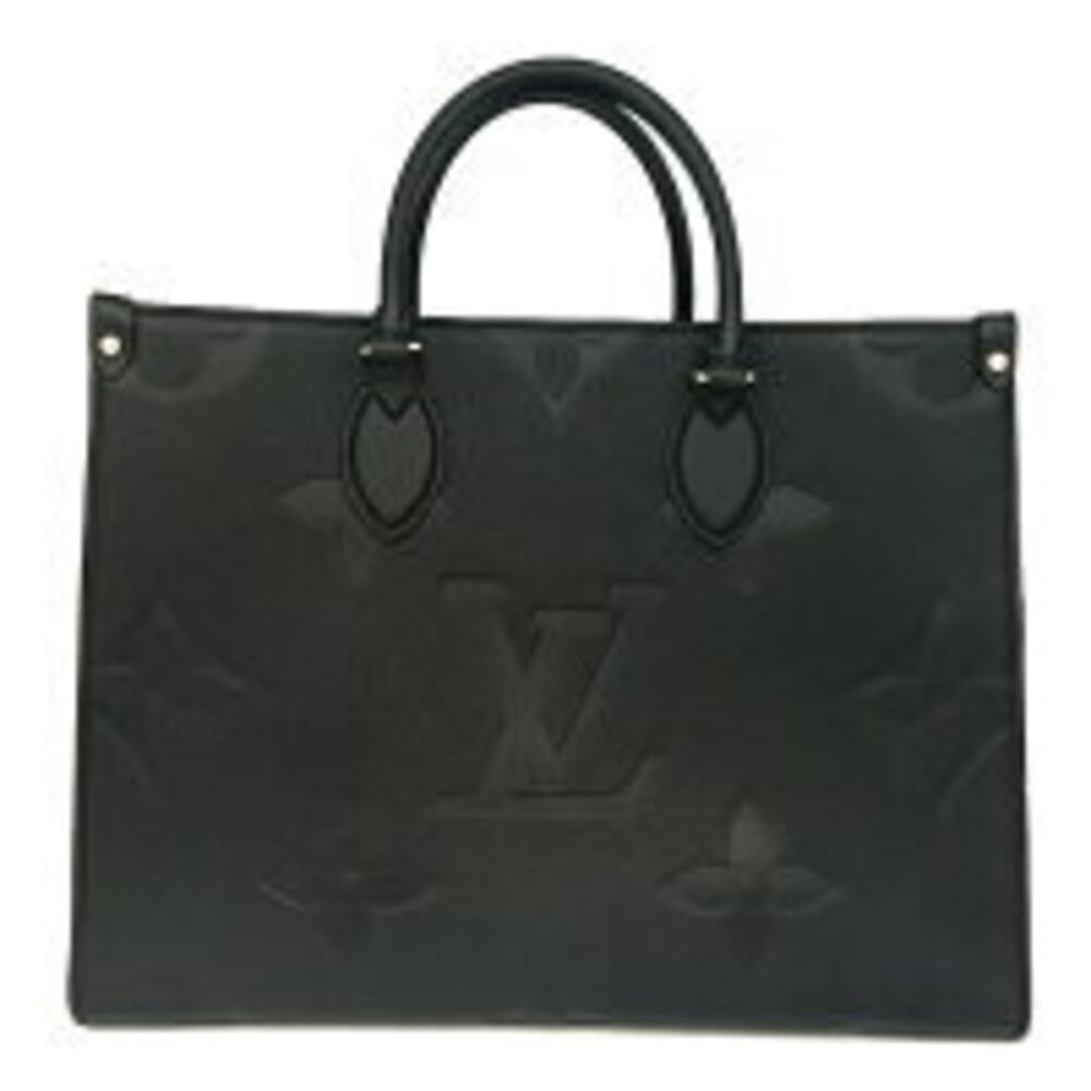 LOUIS VUITTON OnTheGo Monogram Empreinte Tote Bag Black